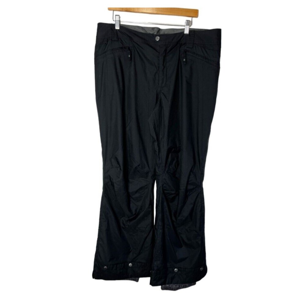 Columbia Bugaboo Omni Tech Snowboard Ski Winter Snow Pants Black Adult Size XL